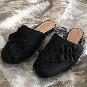 ASOS ruffle slip on